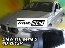 BMW 5 F10  4 durų 2010  → 2017 (+OT) Sedanas  Langų vėjo deflektoriai keturioms durims