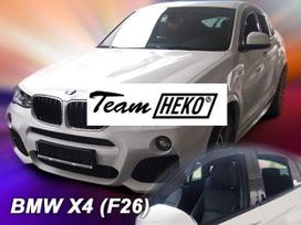 BMW X4 F26 5durų 2013  → 2018  (+OT) Langų vėjo deflektoriai keturioms durims