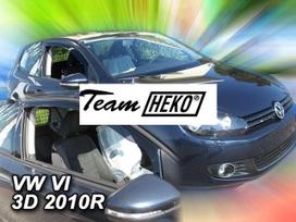 VOLKSWAGEN GOLF VI  3 durų  2009 → 2012 Langų vėjo deflektoriai priekinėms durims