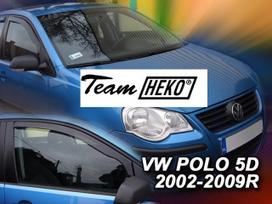 VOLKSWAGEN POLO 5 durų  2002 → 2009 Langų vėjo deflektoriai priekinėms durims