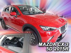 MAZDA CX – 3 5 durų 2015 → 2021 (+OT) Langų vėjo deflektoriai keturioms durims