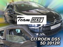 CITROEN DS5 5 durų 2012 → 2018 Langų vėjo deflektoriai priekinėms durims