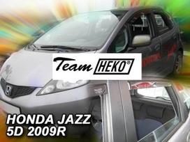 HONDA JAZZ III 5 durų 2009 → 2015  (+OT) Langų vėjo deflektoriai keturioms durims