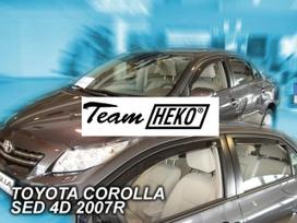 TOYOTA COROLLA E14/15 4 durų 2007 → 2013 (+OT)  Sedanas Langų vėjo deflektoriai keturioms durims