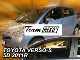 TOYOTA VERSO-S 5 durų 2011 →  Langų vėjo deflektoriai priekinėms durims