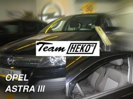 OPEL ASTRA III  H  4 /5 durų  2004   → 2014  Langų vėjo deflektoriai priekinėms durims