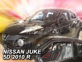 NISSAN JUKE 5 durų 2010 → Langų vėjo deflektoriai priekinėms durims