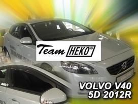 VOLVO V40  5 durų  2012 → 2019 Langų vėjo deflektoriai priekinėms durims