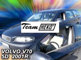 VOLVO V70  5 durų  2000 → 2007 Langų vėjo deflektoriai priekinėms durims