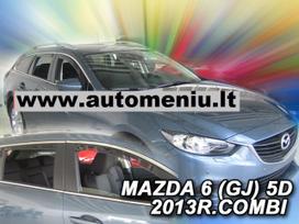 MAZDA 6 GJ 5 durų 2013 → 2024 (+OT) Karavanas Langų vėjo deflektoriai keturioms durims