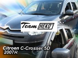 CITROEN C-CROSSER 5 durų 2007 → 2012 Langų vėjo deflektoriai priekinėms durims
