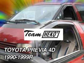 TOYOTA PREVIA  1990 → 1999 (OR) klijuojami Langų vėjo deflektoriai priekinėms durims