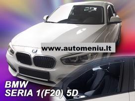 BMW 1 F20 5 durų 2011  → 2019 Langų vėjo deflektoriai priekinėms durims