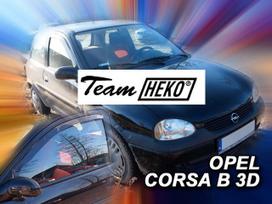 OPEL CORSA B 3 durų  1993 → 2001  Langų vėjo deflektoriai priekinėms durims