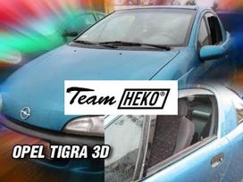 OPEL TIGRA 3 durų 1994 → 2000 Langų vėjo deflektoriai priekinėms durims
