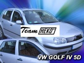 VOLKSWAGEN GOLF IV  5 durų  1997 → 2004 (+OT) Hečbekas /Karavanas Langų vėjo deflektoriai keturioms durims