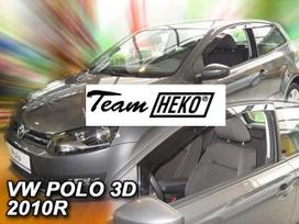 VOLKSWAGEN POLO 3 durų 2009 → Langų vėjo deflektoriai priekinėms durims