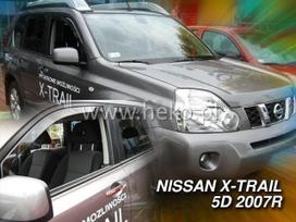 NISSAN X-TRAIL 5 durų 2007 → 2013 Langų vėjo deflektoriai priekinėms durims