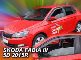 SKODA FABIA III 5 durų 2014 → 2021 Langų vėjo deflektoriai priekinėms durims