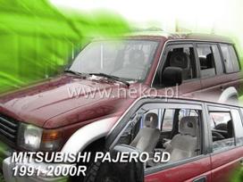 MITSUBISHI PAJERO 5 durų 1991 → 1999 (+OT) Langų vėjo deflektoriai keturioms durims