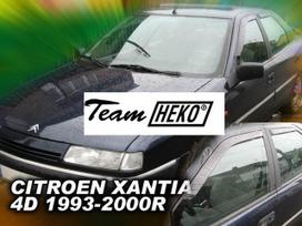 CITROEN XANTIA 5 durų 1993 → 2000 (+OT) Hečbekas langų vėjo deflektoriai keturioms durims