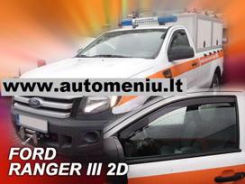 FORD RANGER III 2 durų 2011 → 2023 Langų vėjo deflektoriai priekinėms durims