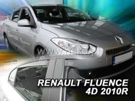 RENAULT FLUENCE 4 durų  2009 → 2016 (+OT) Langų vėjo deflektoriai keturioms durims