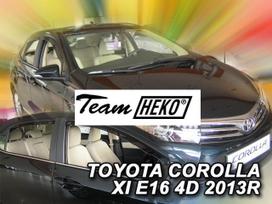 TOYOTA COROLLA E16 (XI gen) 4 durų 2013 → 2018 (+OT)  Sedanas Langų vėjo deflektoriai keturioms durims
