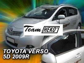 TOYOTA VERSO 5 durų 2009 →  Langų vėjo deflektoriai priekinėms durims