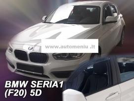 BMW 1 F20 5 durų 2011  → 2019  (+OT) Langų vėjo deflektoriai keturioms durims