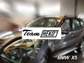 BMW X5 E53 5durų 1999 → 2006 Langų vėjo deflektoriai priekinėms durims