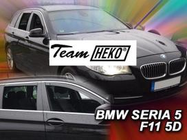 BMW 5 F11 2010  → 2017 (+OT) Karavanas Langų vėjo deflektoriai keturioms durims