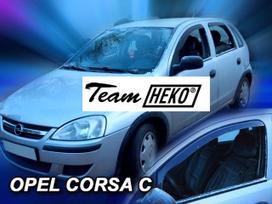 OPEL CORSA C 5 durų 2000 → 2006 (+OT) Langų vėjo deflektoriai keturioms durims