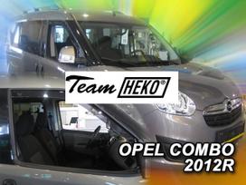 OPEL COMBO D 2011 → 2018 Langų vėjo deflektoriai priekinėms durims