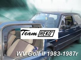 VOLKSWAGEN GOLF II 2 durų 1983 → 1987 Langų vėjo deflektoriai priekinėms durims