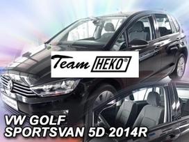 VOLKSWAGEN GOLF  SPORTSVAN 5 durų 2014 → 2020 Langų vėjo deflektoriai priekinėms durims