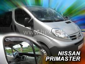 NISSAN PRIMASTAR (OPK) 2001 → 2014 Langų vėjo deflektoriai priekinėms durims trumpi