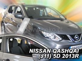 NISSAN QASHQAI  J11  2013 → 2021 Langų vėjo deflektoriai priekinėms durims