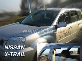 NISSAN X-TRAIL 5 durų  2001 → 09.2007 (+OT) Langų vėjo deflektoriai keturioms durims