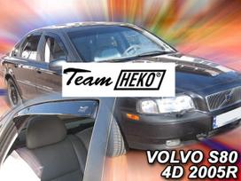 VOLVO S80 4 durų 1998 → 2006  (+OT) Langų vėjo deflektoriai keturioms durims