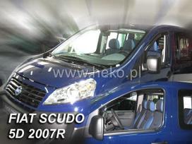 FIAT SCUDO 2007 → 2016 Langų vėjo deflektoriai priekinėms durims