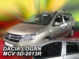 DACIA LOGAN MCV II 5 durų 2013 → 2020 (+OT)  langų vėjo deflektoriai keturioms durims