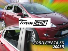 FORD FIESTA 5 durų 2008 → 2017 (+OT) Langų vėjo deflektoriai keturioms durims