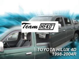 TOYOTA HILUX 4 durų 1998 → 2005  (MK5) (+OT) Langų vėjo deflektoriai keturioms durims