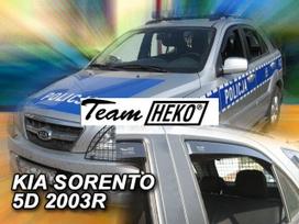 KIA SORENTO I 5 durų 2002  → 2009 (+OT) Langų vėjo deflektoriai keturioms durims
