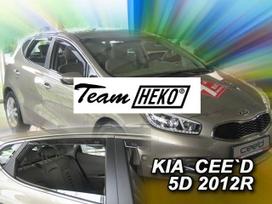 KIA CEED II 5 durų 2012 → 2018 (+OT) Langų vėjo deflektoriai keturioms durims