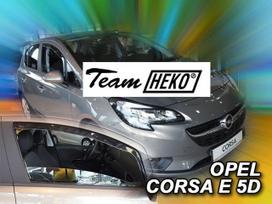 OPEL CORSA  D/E  5 durų  2006 → 2019  Langų vėjo deflektoriai priekinėms durims