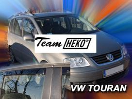VOLKSWAGEN TOURAN  5 durų 2003 → 2015 (+OT) Langų vėjo deflektoriai keturioms durims