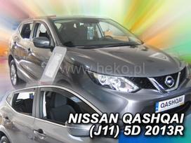 NISSAN QASHQAI  J11 2013 → 2021 (+OT) Langų vėjo deflektoriai keturioms durims