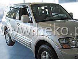 MITSUBISHI PAJERO WAGON 5 durų 2000 → 2018 Langų vėjo deflektoriai priekinėms durims
